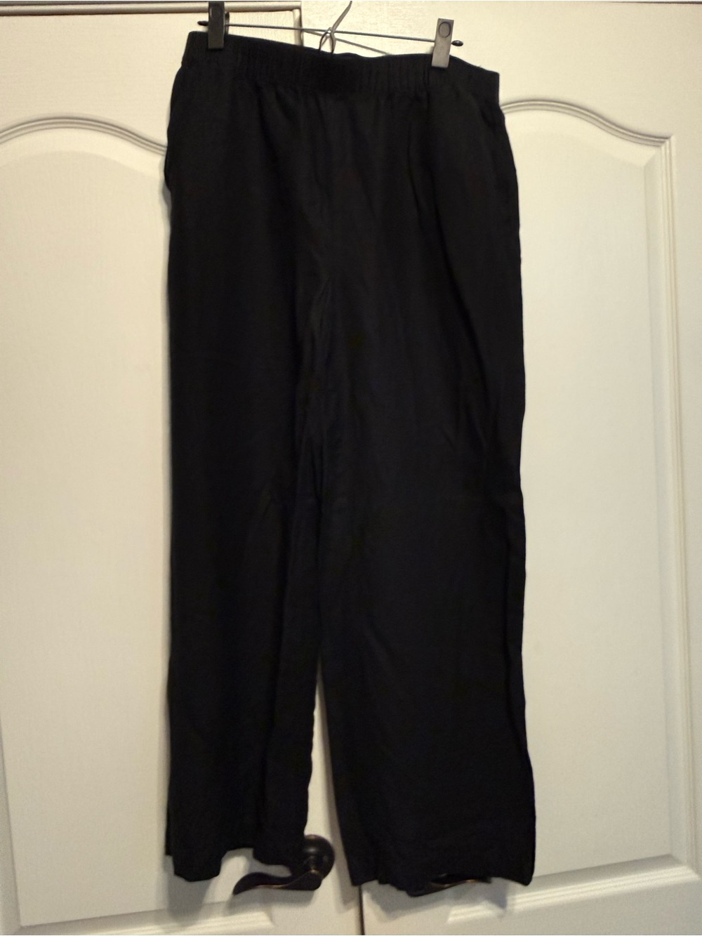 Loft Black Linen  Pants